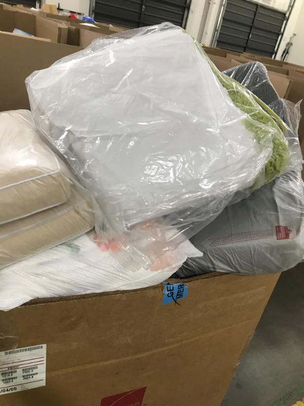 Photo 1 of ASSORTED PILLOWS
RANGING FROM SM-LG
ALL SALES FINAL 
SPEED PAK NOT INCLUDED 