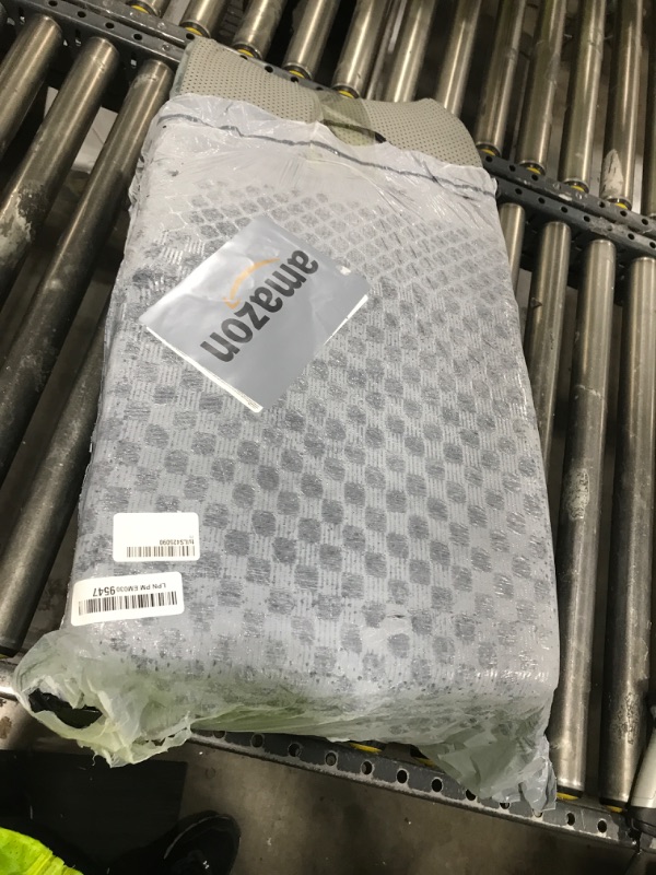 Photo 1 of KingPavonini Adjustable Leg Elevation Pillows for After Surgery, Ergonomic Curve Keeps Knee Straight, Memory Foam Leg Pillow Elevation for Blood Circulation, Swelling and Pain Relief (Single Leg)