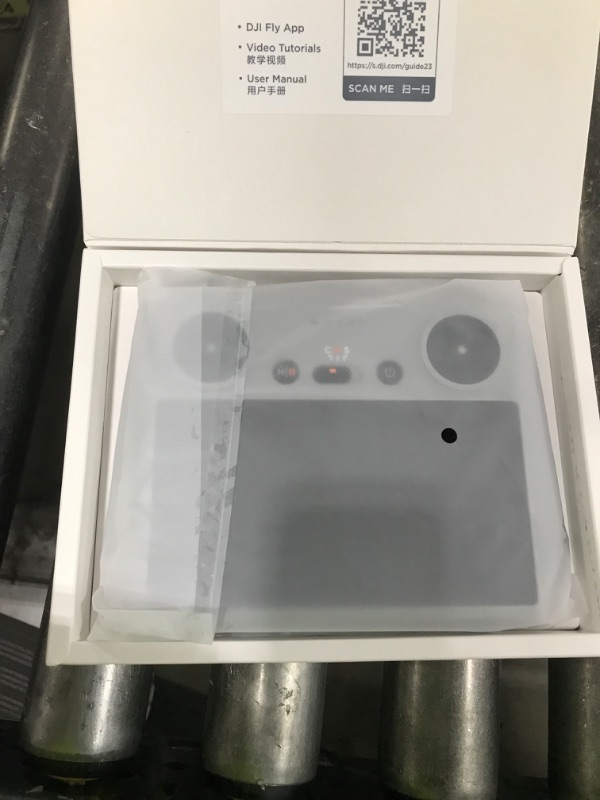 Photo 1 of DJI RC, Remote Controller with Lightweight Body, FHD Screen, 4hr Battery, Precision Control Sticks, O3+ Transmission
