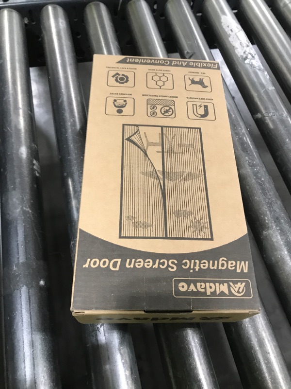 Photo 1 of Magnetic Screen Door, Keep Bugs Out, Pet & Kid Friendly?Works with Front Doors, Sliding Doors,Fit Door Size 38 x 80 Inches