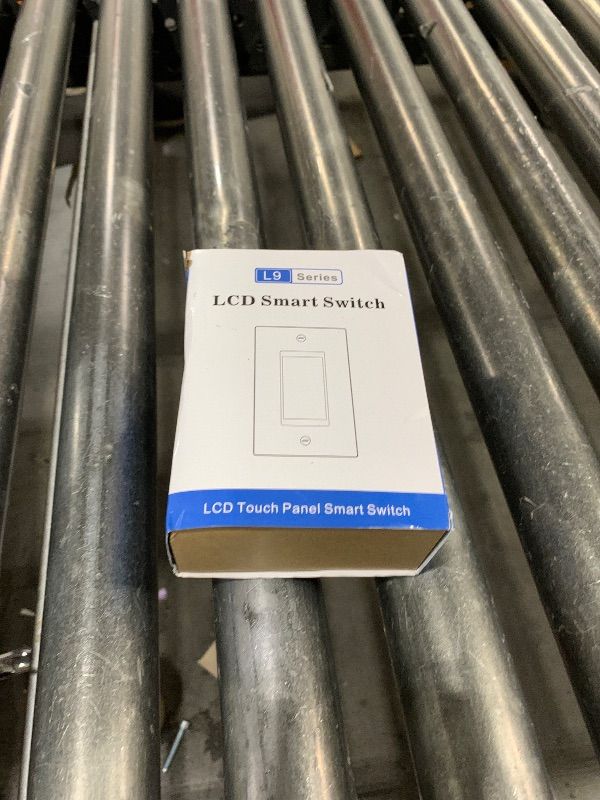 Photo 1 of LANBON L9-HF LCD Smart Ceiling Fan Light Switch Combo, Smart Fan Switch Customized 3 Speed, Glass Touch Ceiling Fan Wall Controls with Remote Works w/Alexa & Google Home, Neutral Wire Required