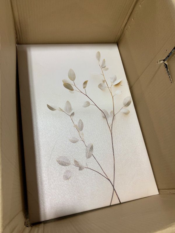 Photo 1 of Trademark Fine Art Canvas Wall Art - Line and Brush 'Wild Twigs' Wall Art for Living Room, Bedroom, or Office Décor 14 x 19 Inches
