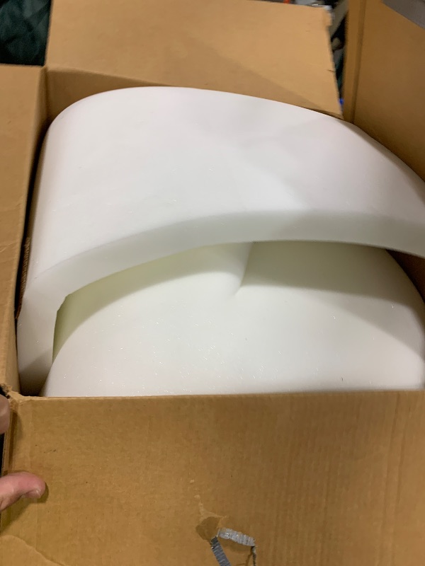 Photo 1 of Frienda 6 Pack 1" x 24" x 24" Upholstery High Density Foam Cushion White Square Seat Replacement Cushion or Commercial Use Stuffing Craft Foam Couch Chair Padding DIY Projects