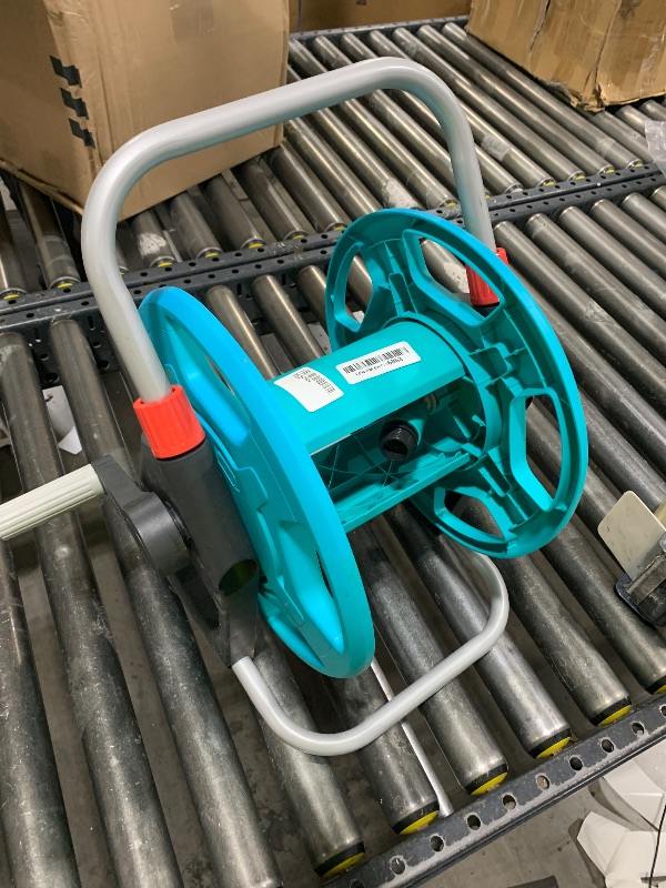 Photo 1 of YESTAR Garden Water Hose Reel Cart,Holds 50-80 Ft of 5/8 Inch Hose, Portable Hose Pipe Holder for Outside