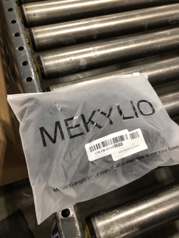 Photo 1 of ?Mekylio Hair Toppers for Women, 20 Inch Long Curly Wavy Hair Topper 360° 3D(6.5x6.5in) Perfect Solution for Stylish Upgrade