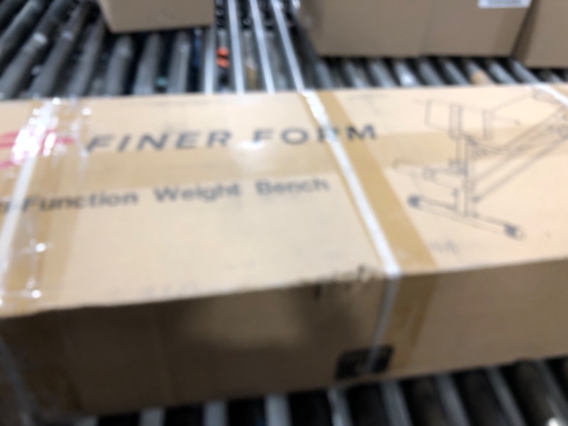 Photo 1 of Finer Form Multi-Functional Weight Bench for Full All-in-One Body Workout – Versatile Adjustable Workout Bench for Home Gym. Fitness equipment perfect for Back HyperExtension, Bench Press, Roman Chair Exercise, Sit up. Adjusts to Decline or Flat Bench.