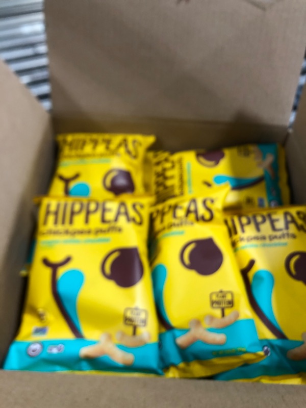 Photo 1 of HIPPEAS CHEDDAR POFF 30 COUNTS 
