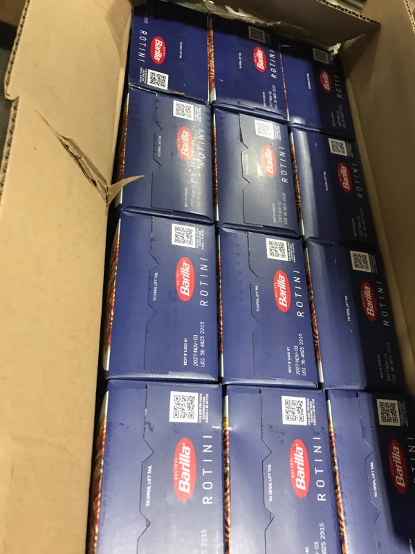 Photo 1 of Barilla Rotini Pasta, 16 oz. Box (Pack of 12) - Non-GMO, Made with Durum Wheat Semolina - Kosher Certified Pasta