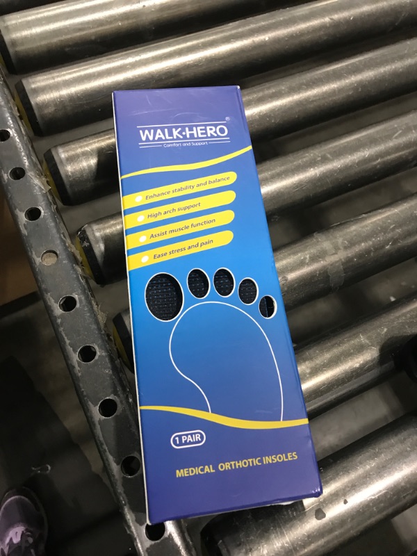 Photo 1 of Plantar Fasciitis Insoles for Men Women - Orthotics Inserts, Shoe Insoles Arch Support Flat Feet Inserts Work Boot Insoles for Standing All Day (Mens 8-8 1/2 | Womens 10-10 1/2)