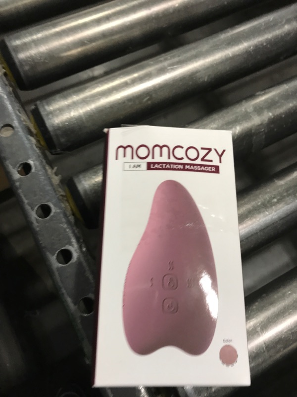 Photo 1 of Momcozy Warming Lactation Massager 2-in-1, Soft Breast Massager for Breastfeeding, Heat + Vibration Adjustable for Clogged Ducts, Improve Milk Flow, Engorgement