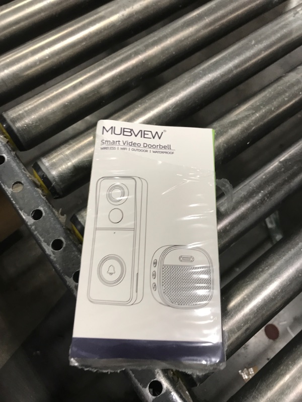 Photo 1 of MUBVIEW Doorbell Camera Wireless with Chime, Video Doorbell - No Subscription, Voice Changer, Motion Zones Customization, 1080HD, PIR Human Detection, 2.4Ghz WiFi, Battery-Powered Smart Doorbell