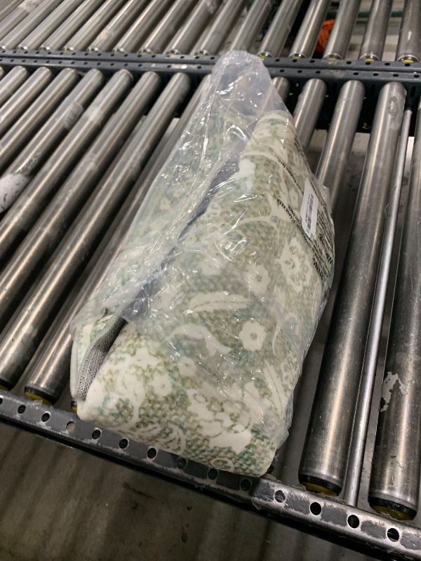 Photo 1 of SILOLOOM Vintage 3x5 Washable Rug for Entryway, Super Soft Sage Green Beige Entryway Rug 