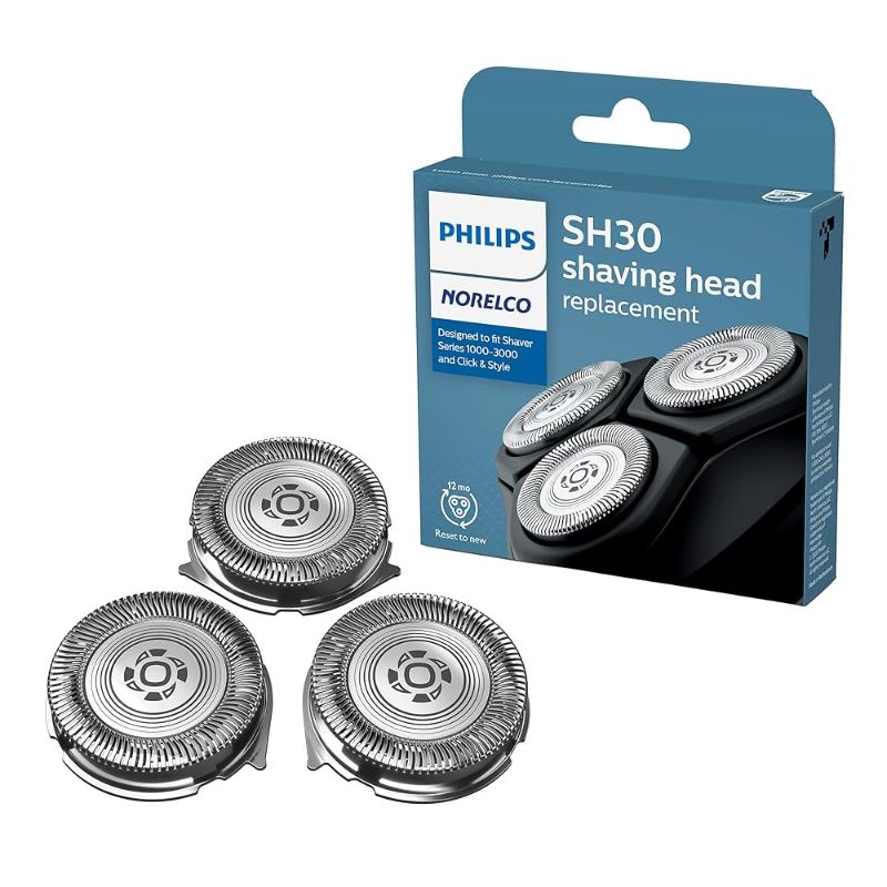 Photo 1 of Philips Norelco Genuine SH30 Shaving Heads compatible with Norelco Shaver Series 5000