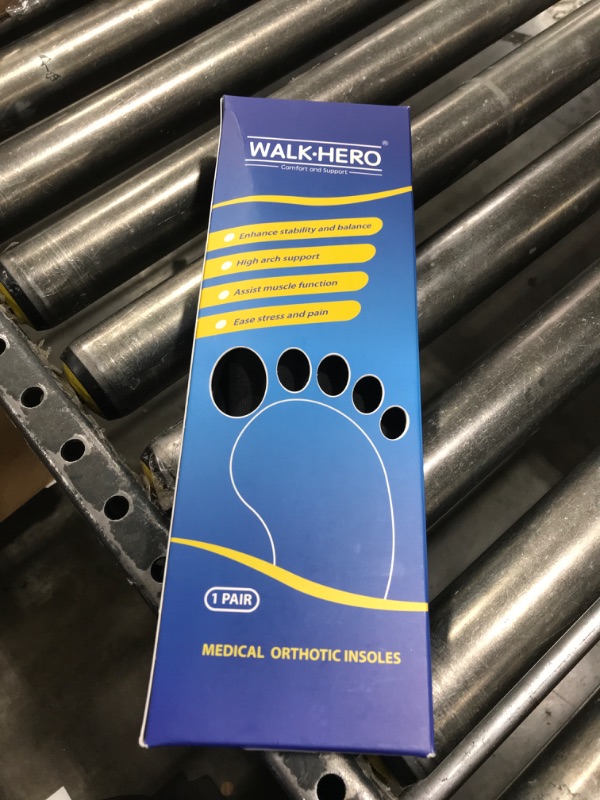 Photo 1 of Plantar Fasciitis Feet Insoles Arch Supports Orthotics Inserts Relieve Flat Feet, High Arch (Mens 11-11 1/2 | Womens 13-13 1/2)