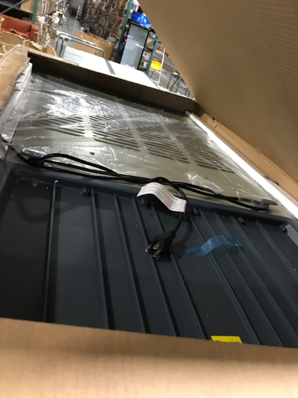 Photo 1 of Uthfy 58" Evaporative Air Cooler, 8979 CFM Swamp Cooler with 110° Oscillation, 36 Gallon Water Tank, Portable Air Conditioner with 3 Speeds, Evaporative Cooler with 5 Ice Packs for Garage, Patio Use
