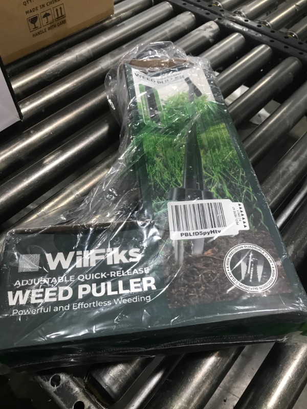 Photo 1 of Puller Tool with Long Adjustable Handle (36", 40", & 45"), Quick-Release Weed Ejector Mechanism, Lightweight Aluminum Stand-Up Heavy Duty Weed Remover, 4-Claw Head & Foot Pedal for Easy Weeding