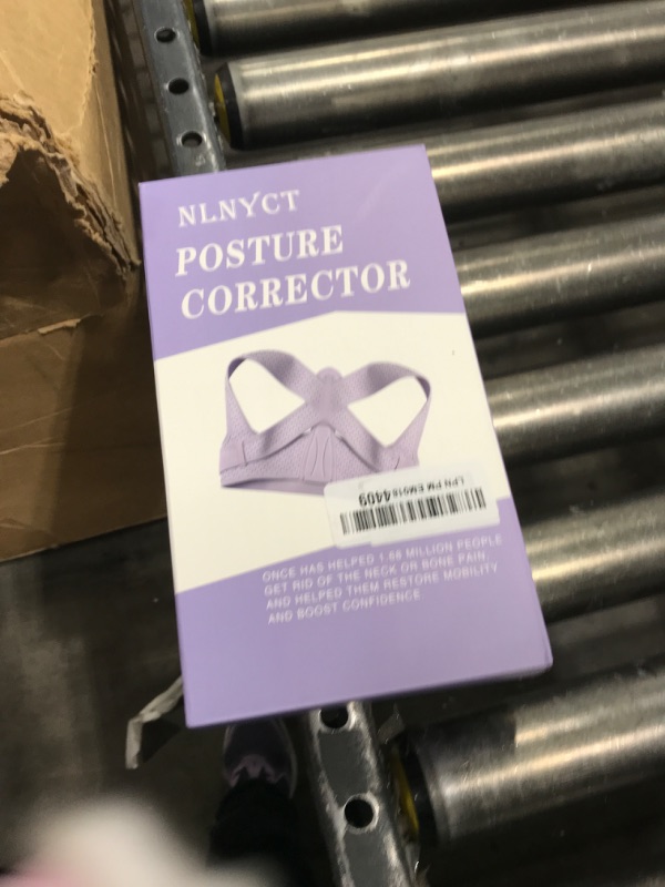 Photo 1 of NLNYCT Posture Corrector For Women, Adjustable Back Brace For Posture, Back Posture Corrector Providing Pain Relief From Lumbar, Shoulder,Neck, And Clavicle, Back (L/XL 35-45 Inch)