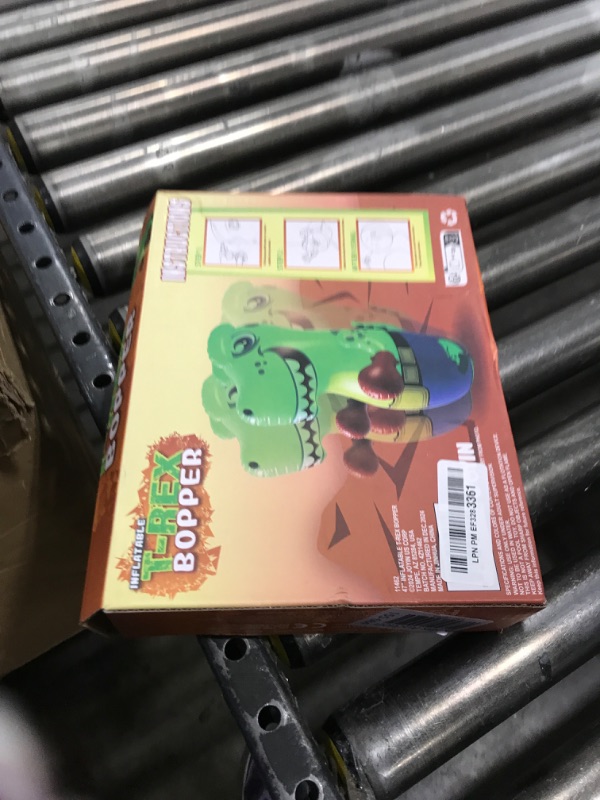 Photo 1 of JOYIN Inflatable T-Rex Dinosaur Bopper 47 Inches, Bop Bag Inflatable Punching Toy, Kids Punching Bag with Bounce-Back Action