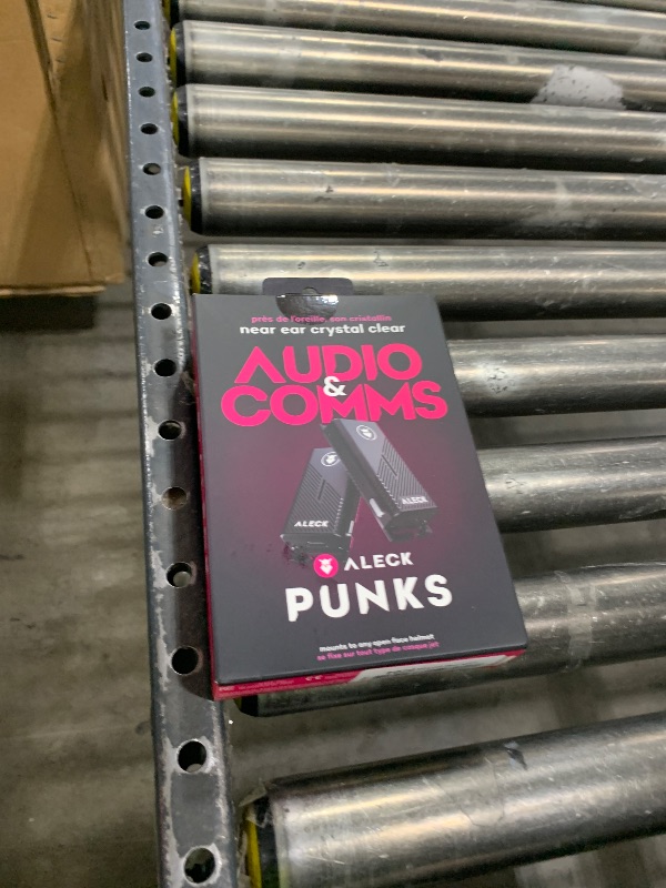 Photo 1 of ALECK Punks Wireless Bluetooth Bike Helmet Speakers - Premium Open Ear Audio, Hands-Free Calls