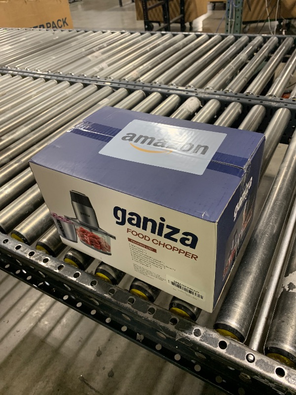 Photo 1 of GANIZA Food Processors, Electric Food Chopper with Meat Grinder & Vegetable Chopper - 2 Bowls (8 Cup+8 Cup)