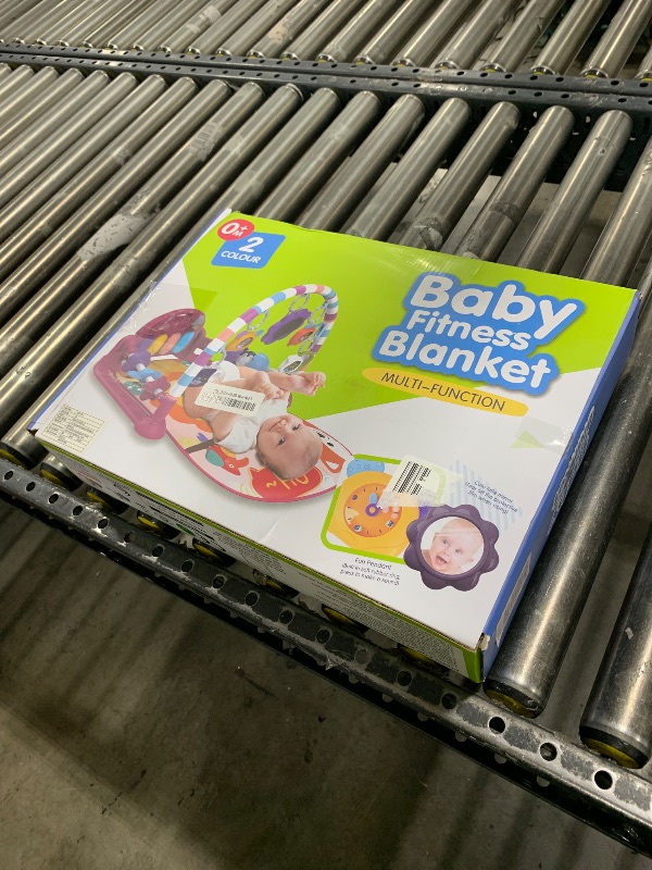 Photo 1 of dearlomum Baby Play Mat Gym,Funny Play Piano Tummy Time Baby Activity Mat 