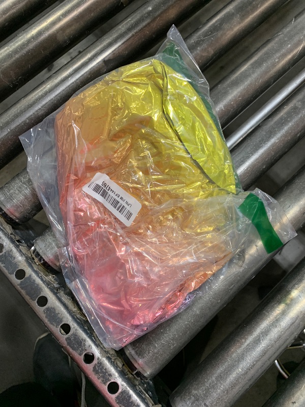 Photo 1 of Rainbow Gradient Number 5 Balloon, 40 Inch Big Large Foil Number Balloons, Jumbo Mylar Number 5 Balloons for 5 Year Old Birthday Party Decorations Supplies Anniversary Celebration