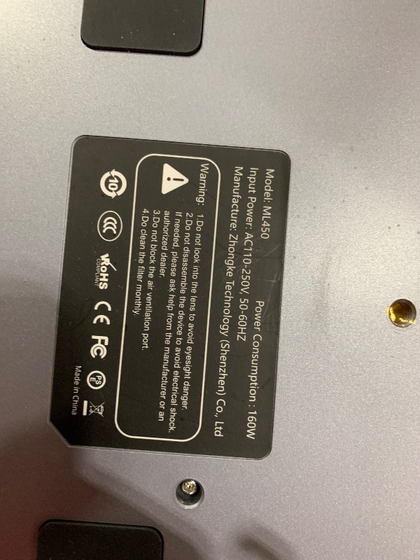 Photo 1 of 4K Projector with Wifi 6 & Bluetooth 5.3, REPABOW 1200 ANSI Native 1080P Outdoor Movie Projector with Sealed Engine/ Keystone/4P/4D/PPT/25% Zoom, Smart Home Theater Projector for Phone/PC/TV Stick