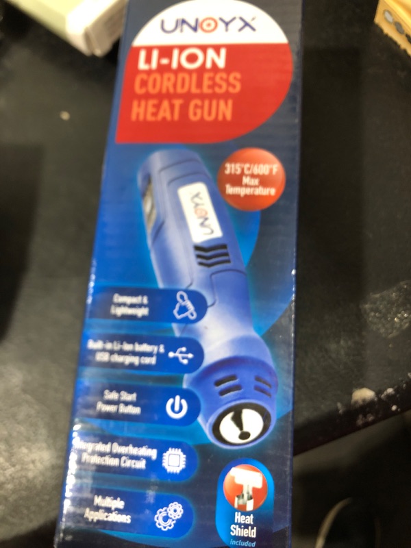 Photo 1 of Cordless Heat Gun for Crafts,600?Fast Heating,Rechargeable Mini Hot Air Gun for Shrink Wrapping,Epoxy Resin,Vinyl Wrap,Electronics,Candle Making,Embossing,Phone Repair,DIY