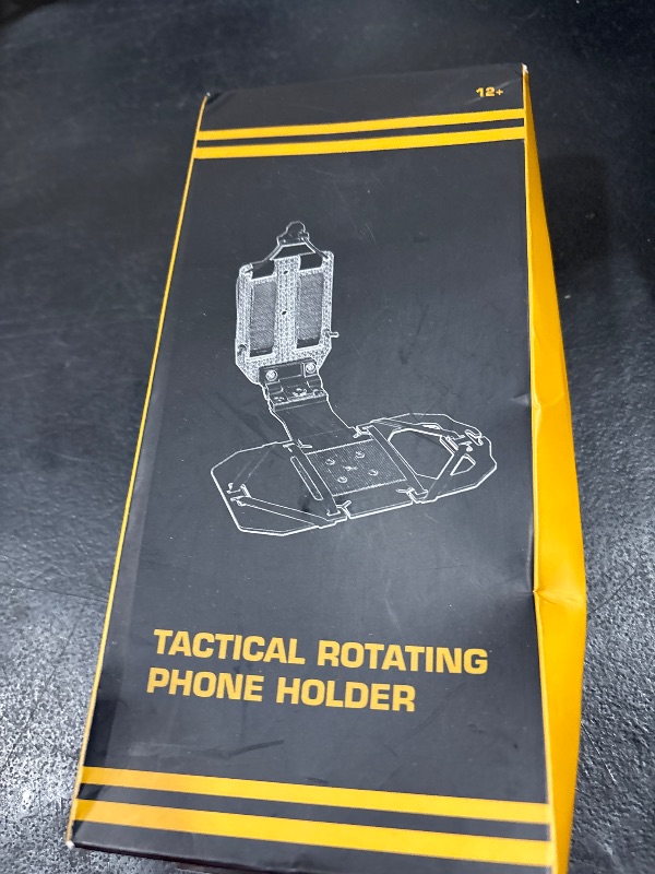 Photo 1 of Zhongren Tactical Plate Carrier Vest Attachments Universal Phone Chest Mount for Screen Size 4.7"-6.7" Molle Foldable Navigation Phone Holder Board (Tan)