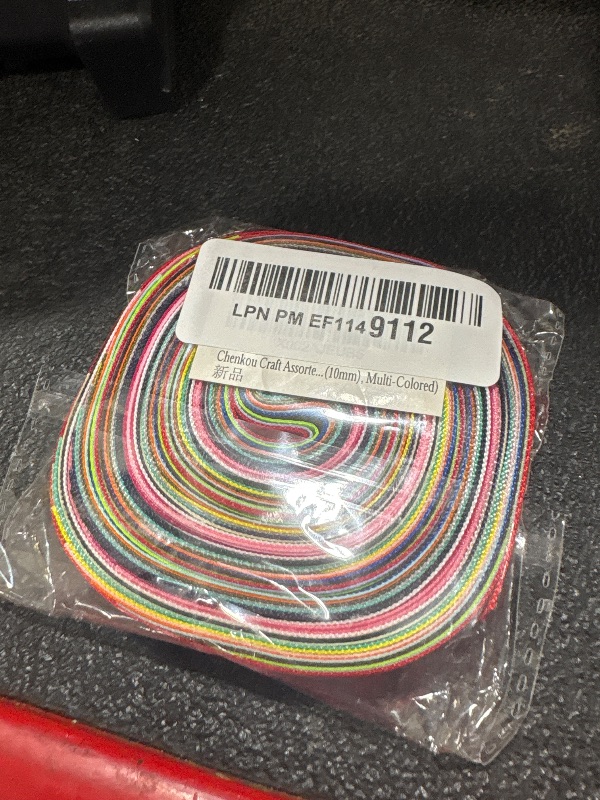 Photo 1 of Chenkou Craft Assorted of 20 Yards Grosgrain Ribbon Total 20 Colors Mix Lots Bulk (3/8"(10mm), Multi-Colored)