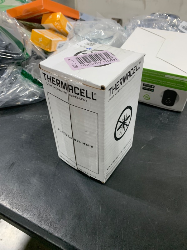 Photo 1 of Thermacell Mosquito Repellent E-Series Rechargeable Repeller; Patio Shield 20’ Mosquito Protection Zone; Includes 36-Hr Repellent Refill; No Flame or Scent; Bug Spray and Bug Zapper Alternative