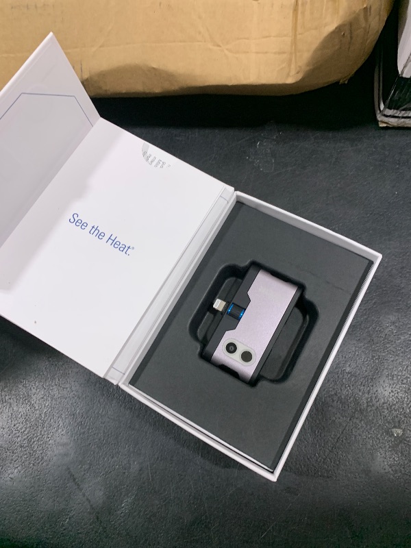 Photo 1 of FLIR ONE Gen 3 - Thermal Imaging Camera for iOS Smartphones (iPhone 14 and Older w/Lightning Port): Use for Home Inspection, HVAC, Automotive, Machine Industries and More