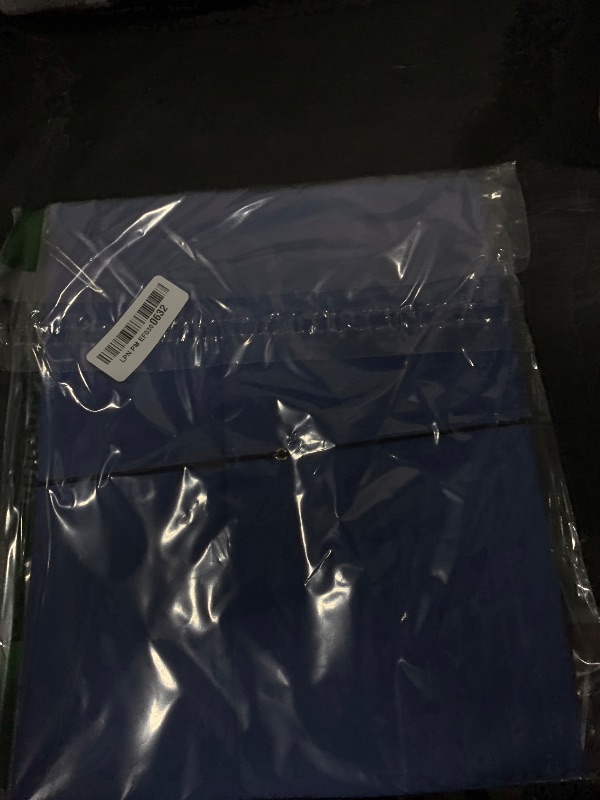 Photo 1 of Smead Extra-Wide 5in Expansion Wallets, 12.375 x 10 Inches, Navy Blue, Sold as 1 Unit (71122)