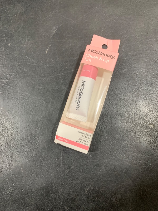 Photo 1 of MCoBeauty Cheek & Lip Tint, Rose Glow, Vibrant Pop of Color for Cheeks and Lips, Vegan, Cruelty Free Cosmetics