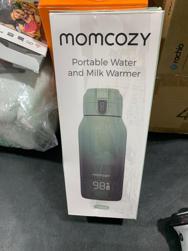 Photo 1 of Momcozy Portable Milk Warmer for Travel, Cordless Bottle Warmer with Rapid Heating & USB-C Rechargeable, 2-in-1 for Breast Milk & Water, 17oz Large Capacity & Extended Battery Life