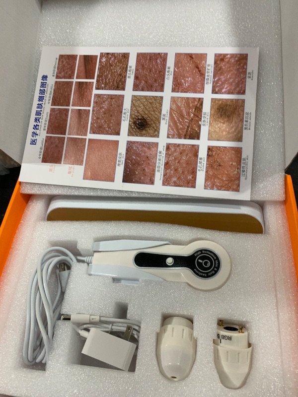 Photo 1 of ?? ???? ?? Screen Scalp Analysis Machine with 50x/200x Lenses, Hair Scalp Analyzer & Microscope for Skin and Hair Follicle, No App Required, for Home & Salon Use