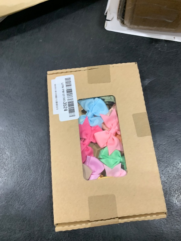 Photo 1 of CÉLLOT Hair Clips for Girls - 20PCS Fully Lined Hair Bows Alligator Clips for Toddlers, Kids, Infants, and Babies