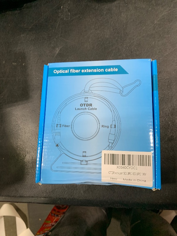 Photo 1 of BAOSHLA OTDR Fiber Tester Extension Cord Dead Zone Eliminator SC/UPC-SC/UPC 1000M OTDR Launch Cable Box Single Mode Launch Cable Extension Cord Fiber Tester