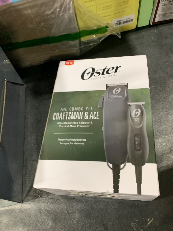 Photo 1 of Oster Craftsman Adjustable Mag Hair Clippers, Black, 1 CT