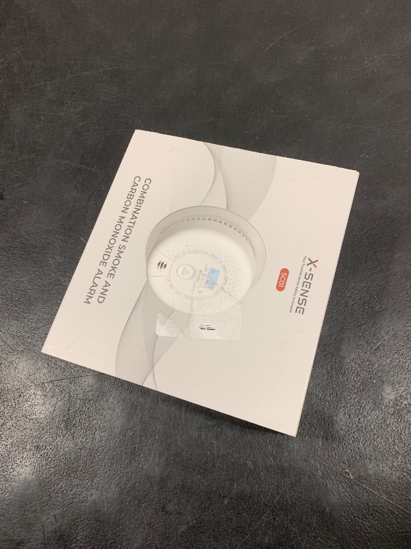Photo 1 of X-Sense  Detector Carbon Monoxide Detector Combo, 10-Year Battery Smoke Detector with Display, Standalone Model SC01, Single Pack