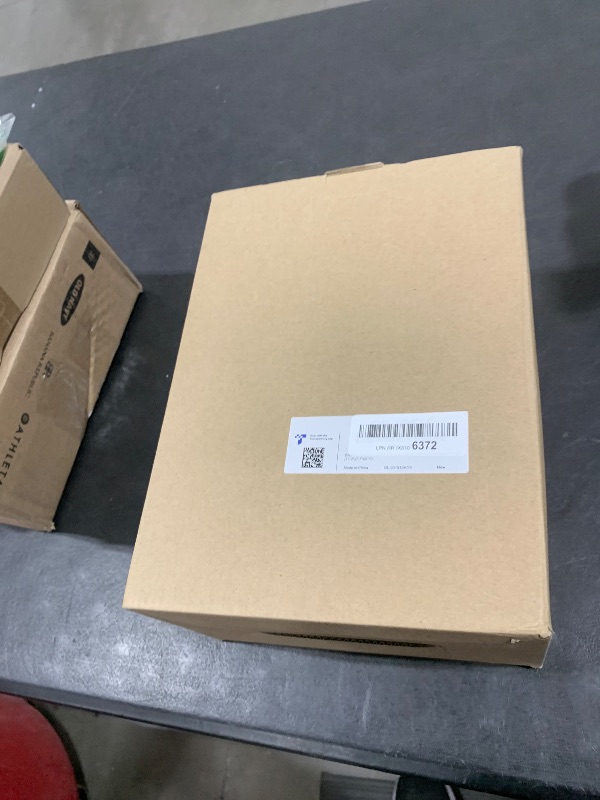 Photo 1 of QILIPSU Waterproof Junction Box Outdoor Electrical Enclosure IP67 Plastic Weatherproof Project Box with Mounting Plate, Wall Brackets, Hinged Grey Cover 11.2"x7.7"x5.1"