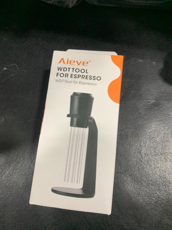 Photo 1 of Aieve WDT Tool Espresso, Distribution Tool Espresso Accessories, 10 Needle Coffee Stirrer with Stand for Barista (Ease of Use in 2 Ways Installtion)