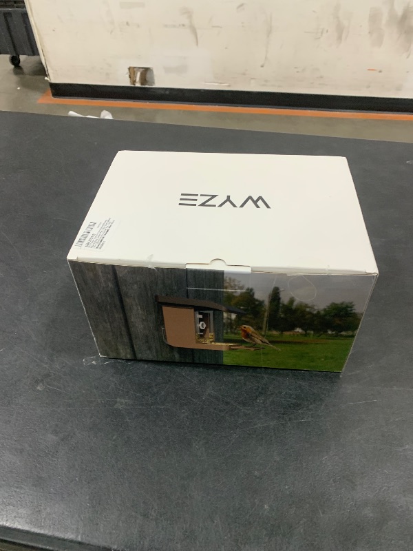 Photo 1 of Bird Feeder Camera Case Compatible with Wyze Battery Cam Pro, Wyze Cam Outdoor v1/v2, Wyze Camera v4/v3/v3 Pro, 5 DIY Mounting Methods, with a Macro Lens (Solar Panel/Camera NOT Included), Brown