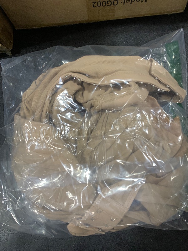 Photo 1 of SHAPSHE Fajas Colombianas Moldeadoras BBL Post Surgery with 3 Rows Hook-and-eye Bust & Zipper Crotch for Women Tummy Control Shapewear Beige 2XL