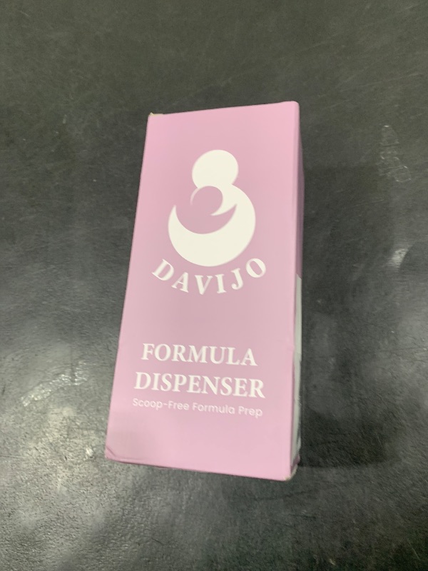 Photo 1 of Davijo Formula Dispenser - Replaces Hand Scooping - Fill The Desired Formula Portion with a Few clicks - Baby Formula Container - 10ounces Baby Milk Powder Storage - for Home & Travel