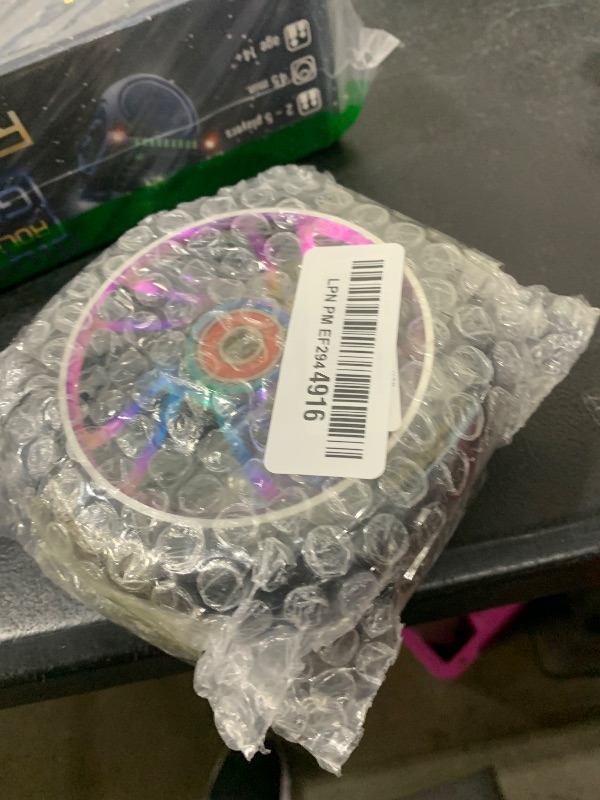 Photo 1 of Z-FIRST 2pcs Replacement 120mm Pro Scooter Wheel with ABEC 9 Bearings Fit for MGP/Razor/Lucky Pro Scooters (W-Rainbow)