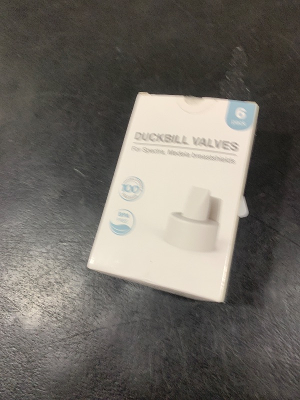Photo 1 of [6-Count] Papablic Duckbill Valves for Spectra and Medela, Replaceable Duckbill Valves for Spectra S1 Spectra S2 valves and Medela Pump in Style, BPA/DEHP Free White