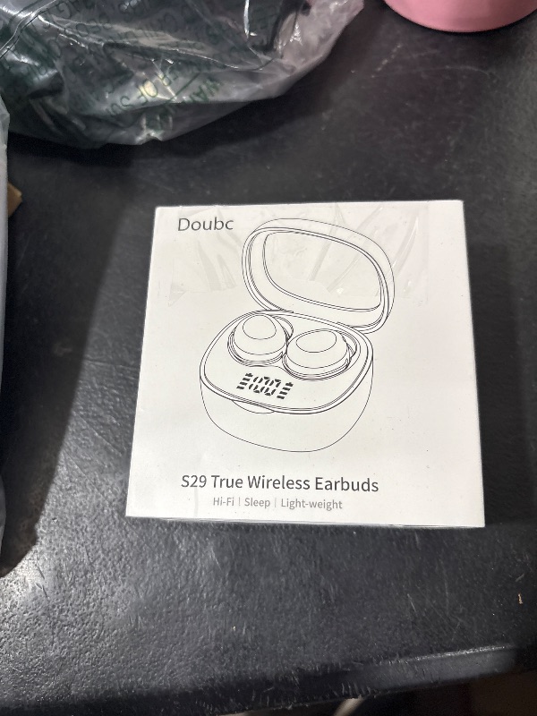 Photo 1 of Sleep Ear Buds, 2025 True Wireless Earbuds, Ultra-Mini Bluetooth 5.4 Earbuds for Side Sleepers, 53H Play Hi-Fi Stereo 3D Bass Noise Cancelling Bluetooth headphones, USB C, IP7 Waterproof LED Earphones