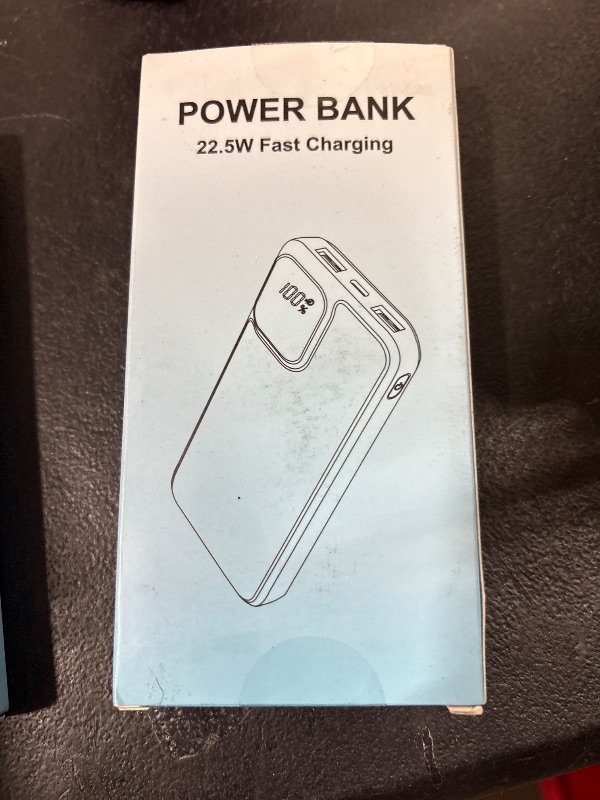 Photo 1 of ELALUOKE Portable Charger Power Bank, 10000mAh 22.5W Fast Charging Battery Pack, USB C in & Out, LED Display Compatible with iPhone 16 15 14 13 Pro Samsung S24 Google iPad Tablet