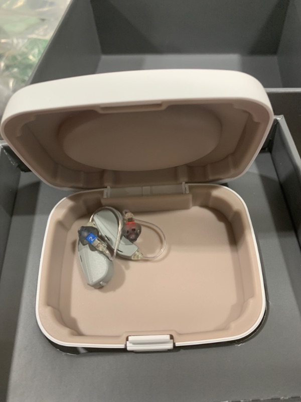 Photo 1 of Mach I Pro Wireless OTC Bluetooth Hearing aids for Adults | 312 Replaceable Battery | Stream Calls iOS Android | FSA HSA Eligible | Noise Reduction | Nearly Invisible | USA Customer Care (Slate)